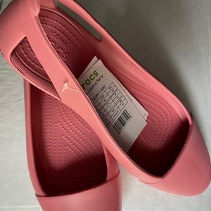 Pink Crocs Size 8